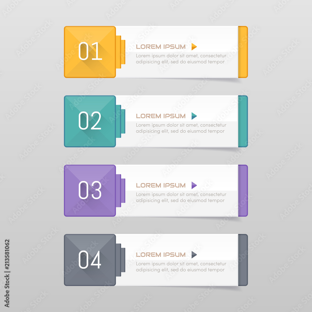 Sticker label colorful set Sticker label colorful set