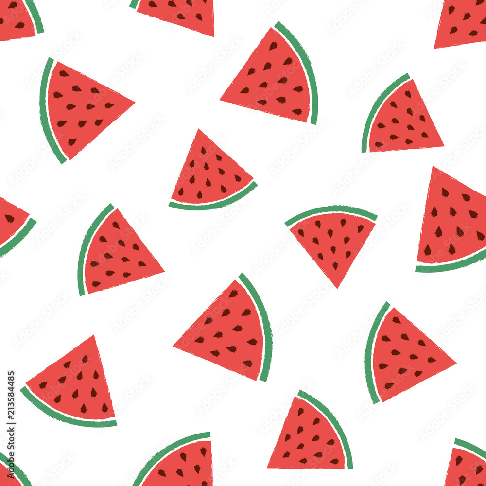 abstract pattern with watermelons abstract pattern with watermelons