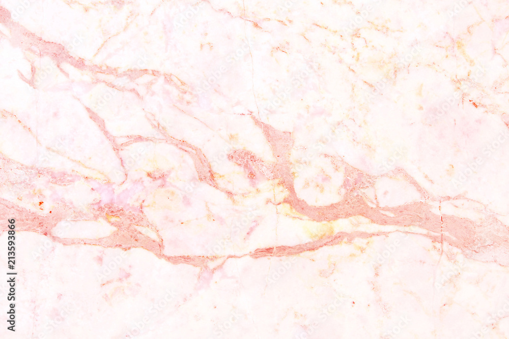Fototapeta premium rose gold marble wall texture for background and design art work, seamless pattern of tile stone with bright luxury.