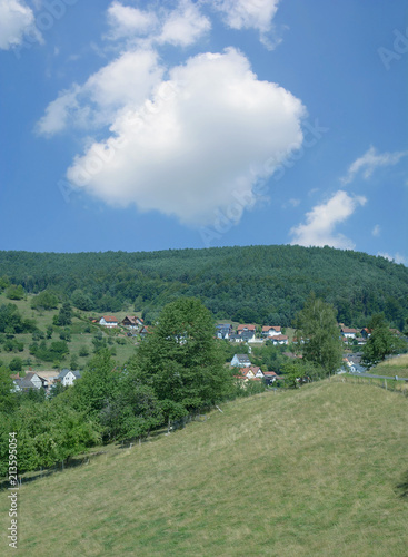 Wallpaper Mural Urlaubsort Heimbuchenthal im Spessart Naturpark,Bayern,Deutschland Torontodigital.ca