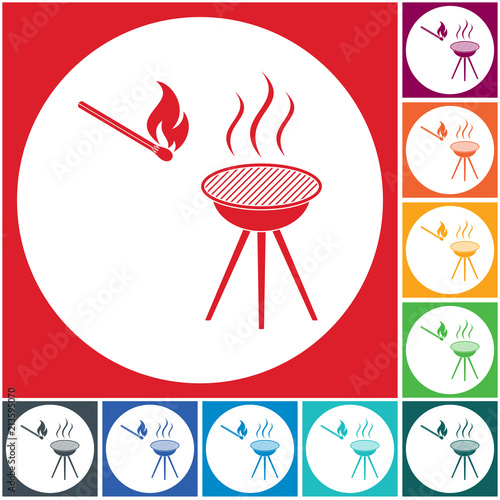 The barbecue icon