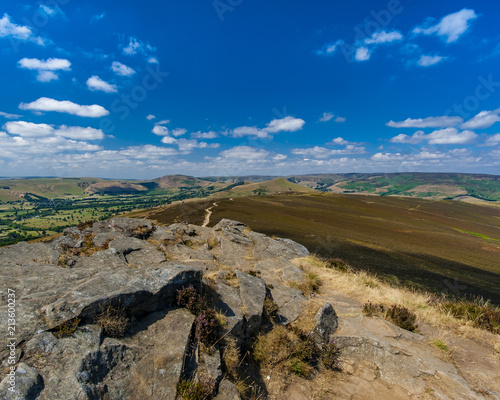 Towards Mam Tor and Lose Hill. photo