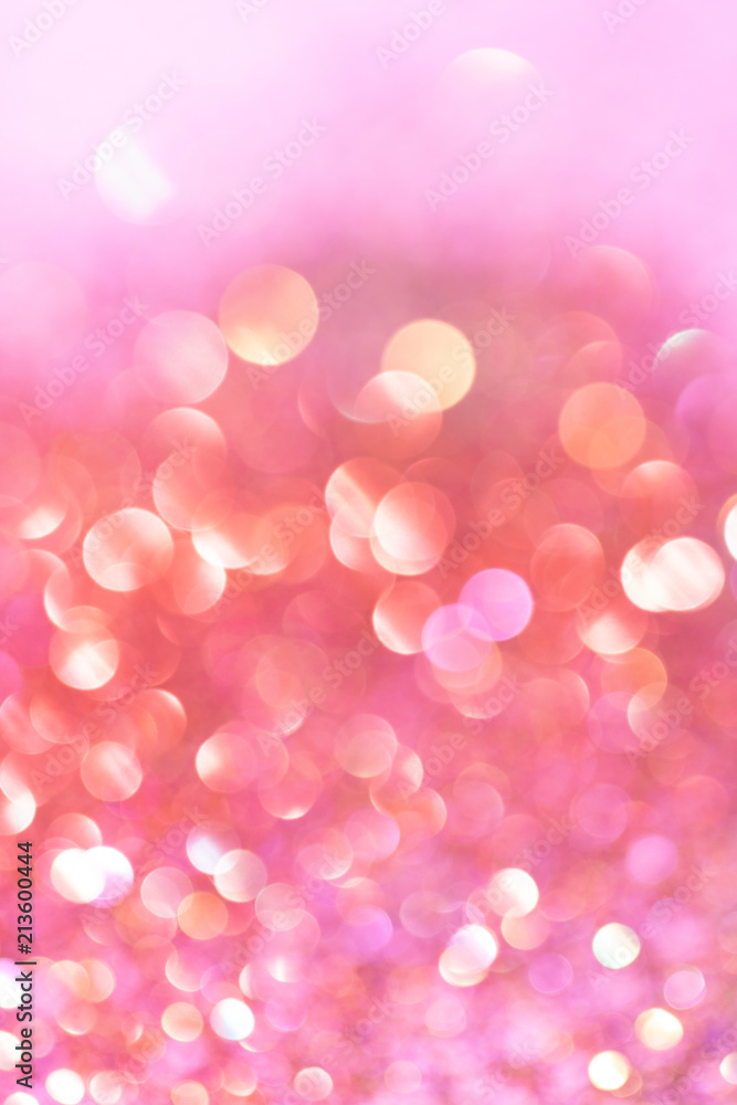 abstract orange,white and pink silver bokeh background with texture abstract orange,white and pink silver bokeh background with texture