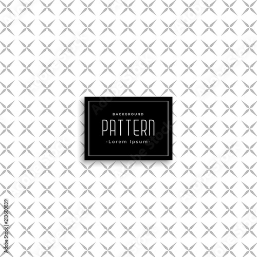 abstract pattern design in cross style