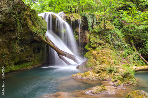 La Vaioaga Waterfall  Beusnita National Park  Romania