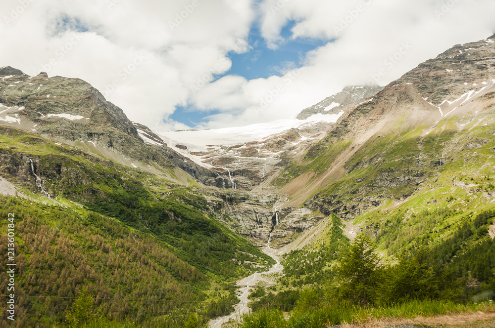 Bernina, Alp Grüm, Gletscher, Palü, Alpen, Graubünden, Wanderweg, Berninapass, Val Bernina, Poschiavo, Sommer, Schweiz Bernina, Alp Grüm, Gletscher, Palü, Alpen, Graubünden, Wanderweg, Berninapass, Val Bernina, Poschiavo, Sommer, Schweiz