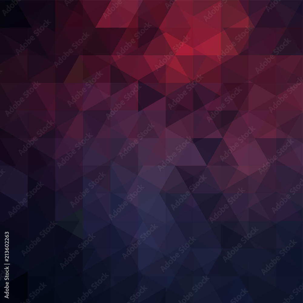 Triangle vector background. Can be used in cover design, book design, website background. Vector illustration. Purple, blue, black colors. Triangle vector background. Can be used in cover design, book design, website background. Vector illustration. Purple, blue, black colors.