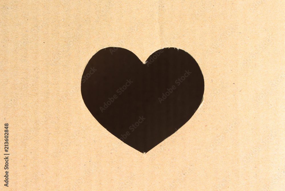 valentine crate paper heart pattern background