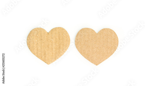 valentine crate paper heart pattern background