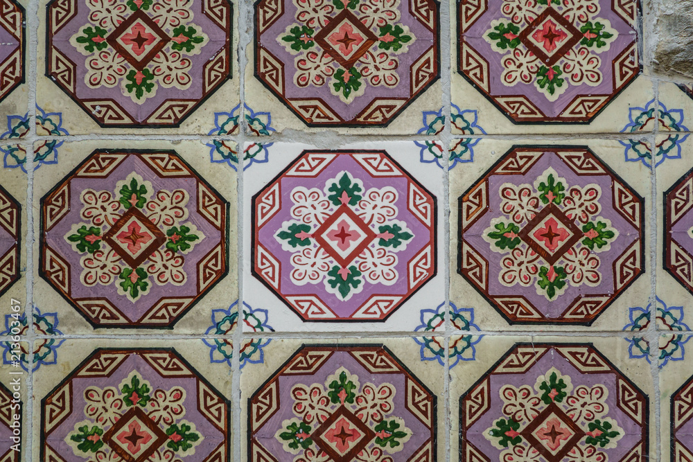 Tiles with different age