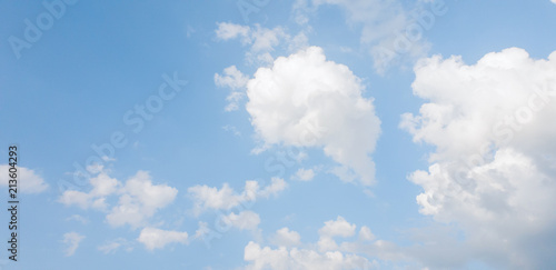 Clouds and blue sky Abstract background. © Akira Kaelyn