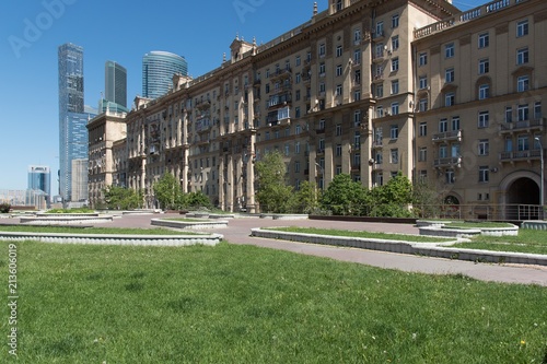 The building in moscow