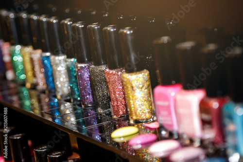 Different nail polishes