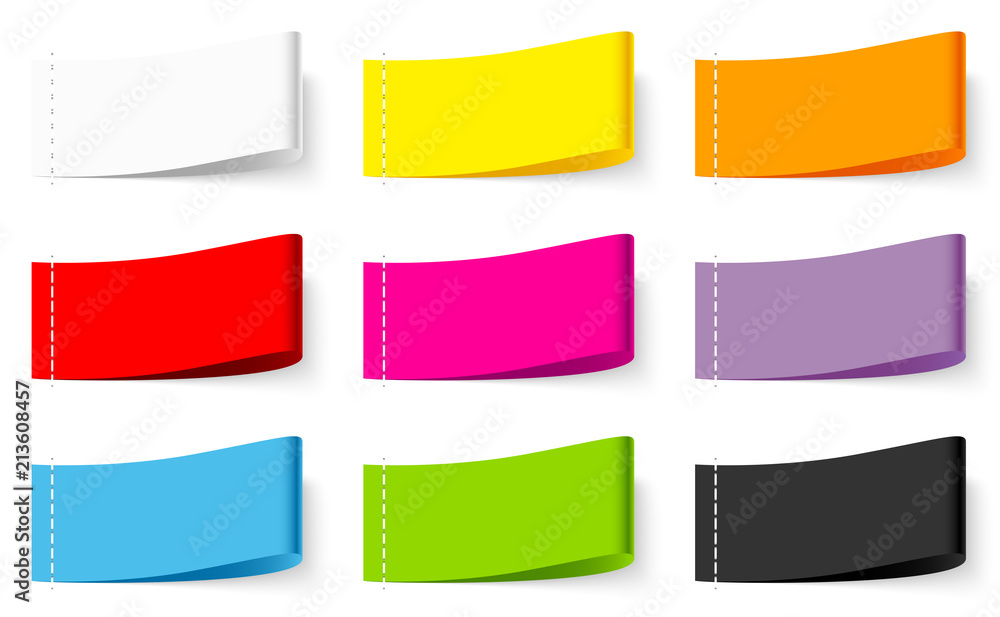 9 Textile Label Set Color Mix 9 Textile Label Set Color Mix