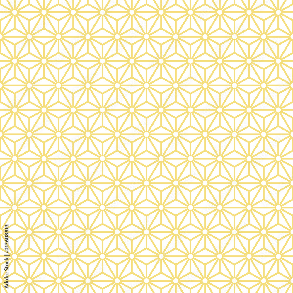 Retro Seamless Pattern Stars Yellow Retro Seamless Pattern Stars Yellow