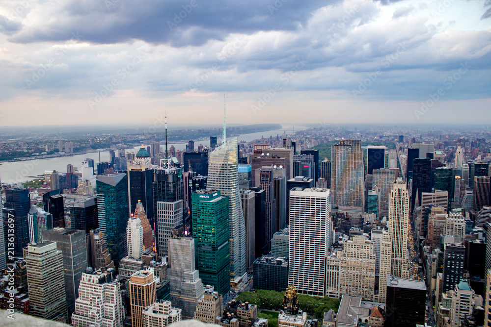 New York City Skyline, SKyscrapers, Usa