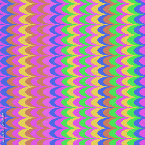 Vector ikat wave oxid seamless pattern for wrapping, fabric, textile, craft