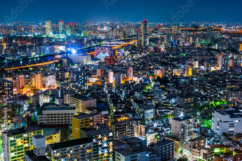 Photography Asia Business concept for real estate and corporate construction - panoramic urb