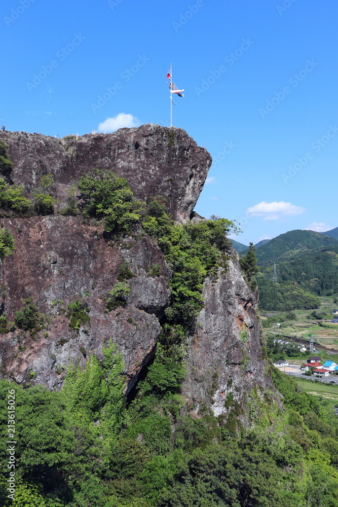 Naklejka premium 津奈木町 重盤岩