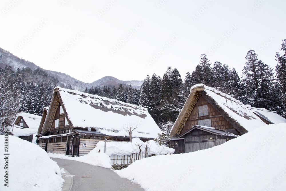 Gassho-style farmhouse in Shirakawa-go Gassho-style farmhouse in Shirakawa-go