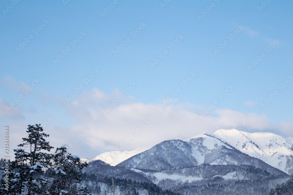 Snowscape aruond Shirakawa go