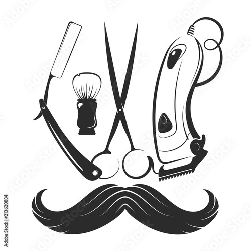 Barbershop tool symbol