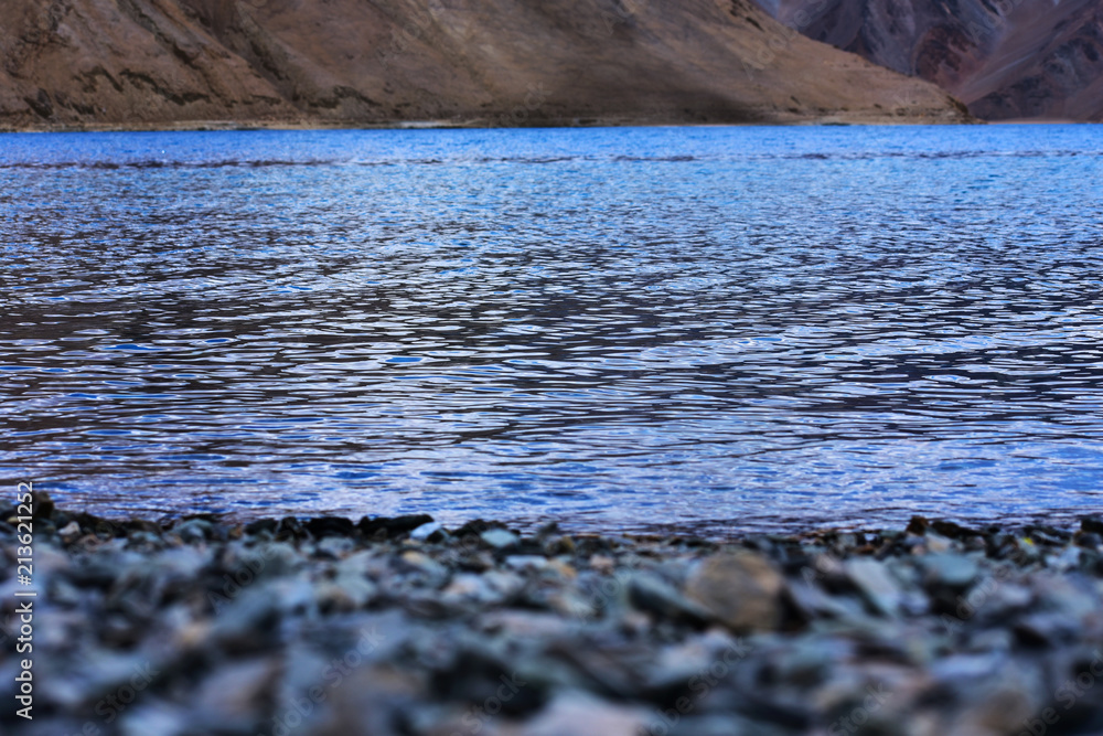 Fototapeta premium The clear blue water