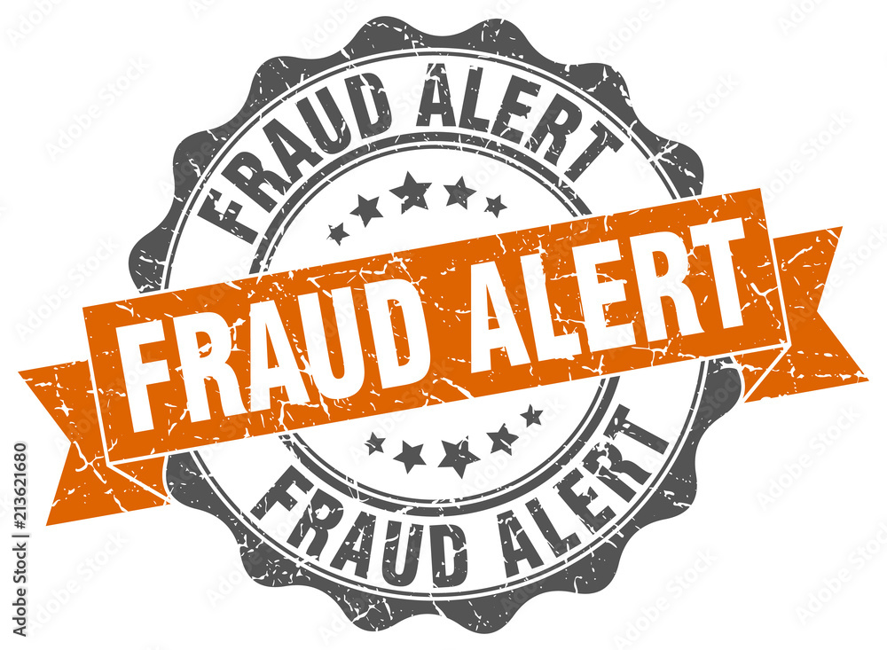 Fototapeta premium fraud alert stamp. sign. seal
