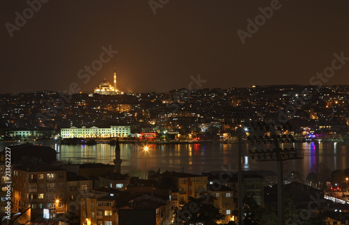 Bosphorus strait in Istanbul. Turkey