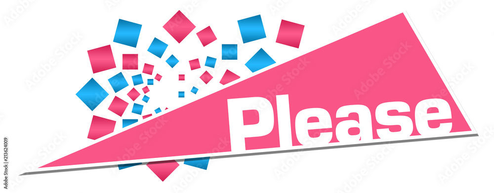 Please Pink Orange Circular Triangle Please Pink Orange Circular Triangle