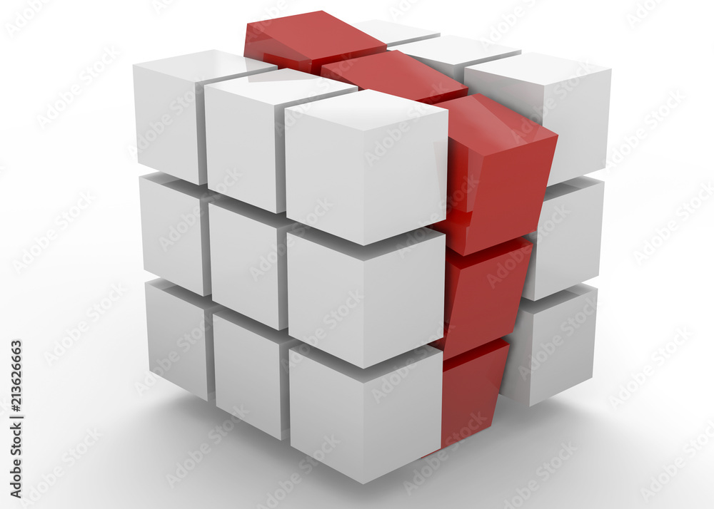 Cube - 3D Cube - 3D