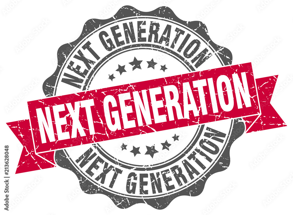 Fototapeta premium next generation stamp. sign. seal