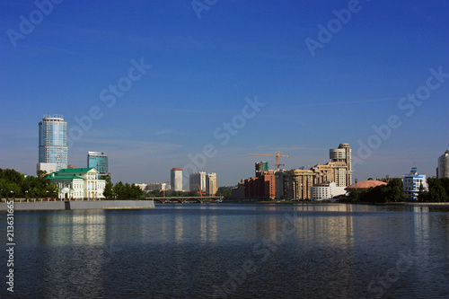 View of the city of Yekaterinburg © kos1976