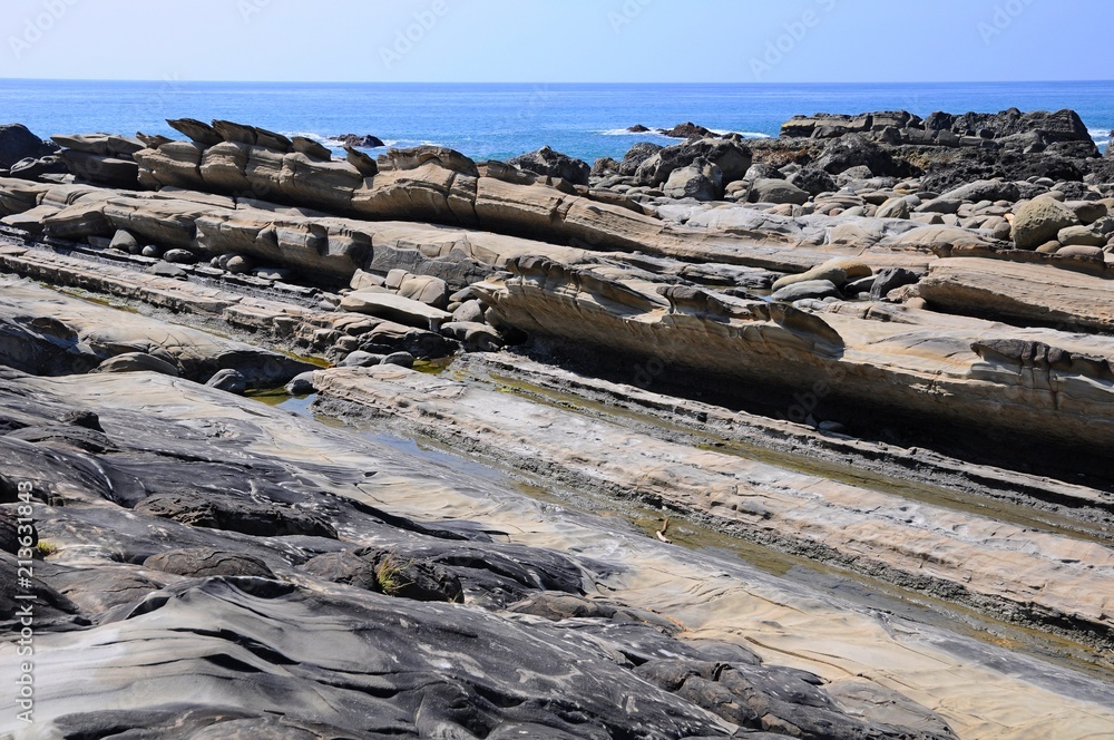 Beautiful east coast in summer in Taitung , Taiwan Beautiful east coast in summer in Taitung , Taiwan