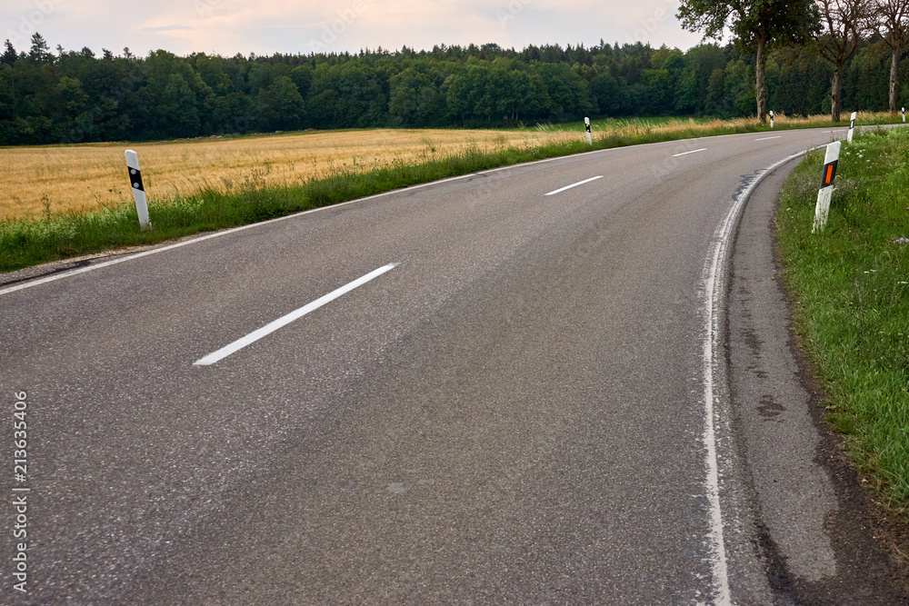 bending of roads