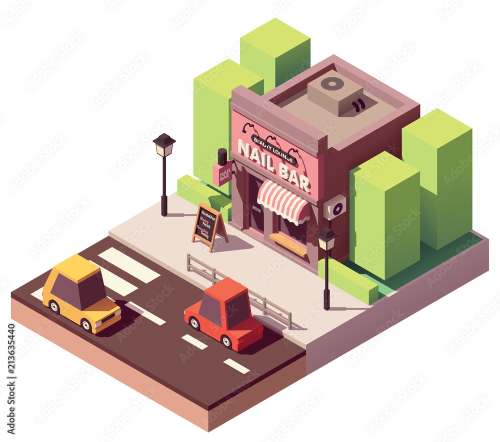 Vector isometric laundromat Vector isometric laundromat