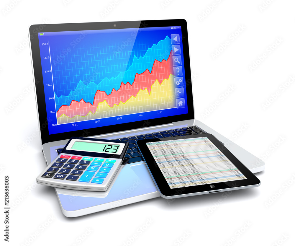 Business technology concept Business technology concept