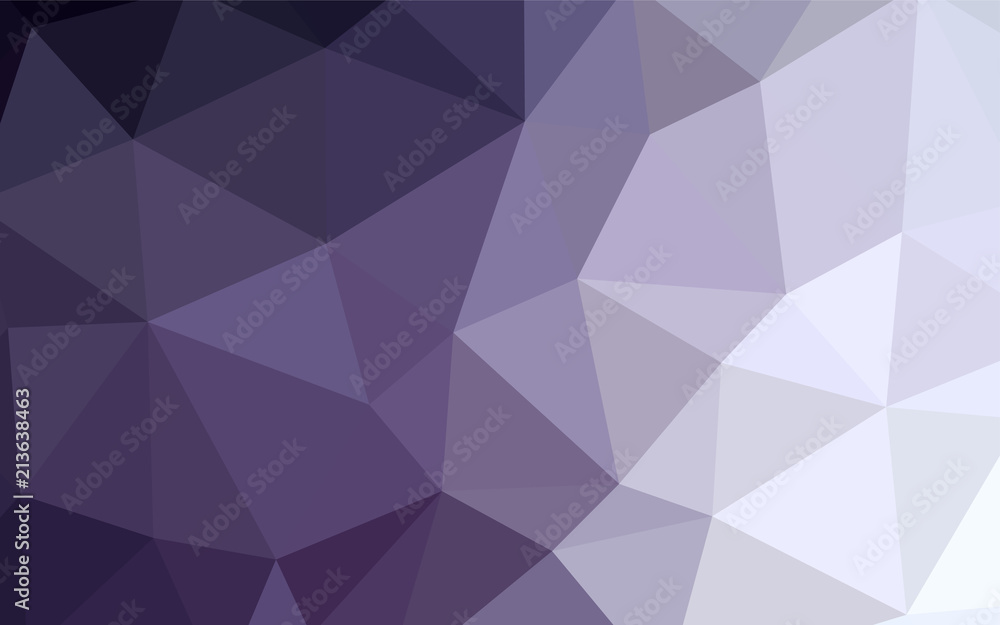 Obraz premium Light Purple vector abstract polygonal background.