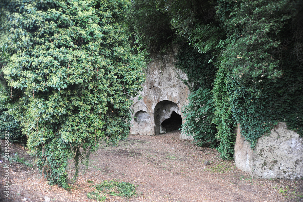 The amazing necropolis of Sutri near Rome is one of the best preserved Etruscan-Roman necropolis of the whole Tuscia, with different types of Etruscan tombs