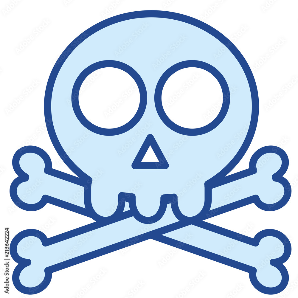 Totenkopf Piraten Icon Vector Illustration Totenkopf Piraten Icon Vector Illustration