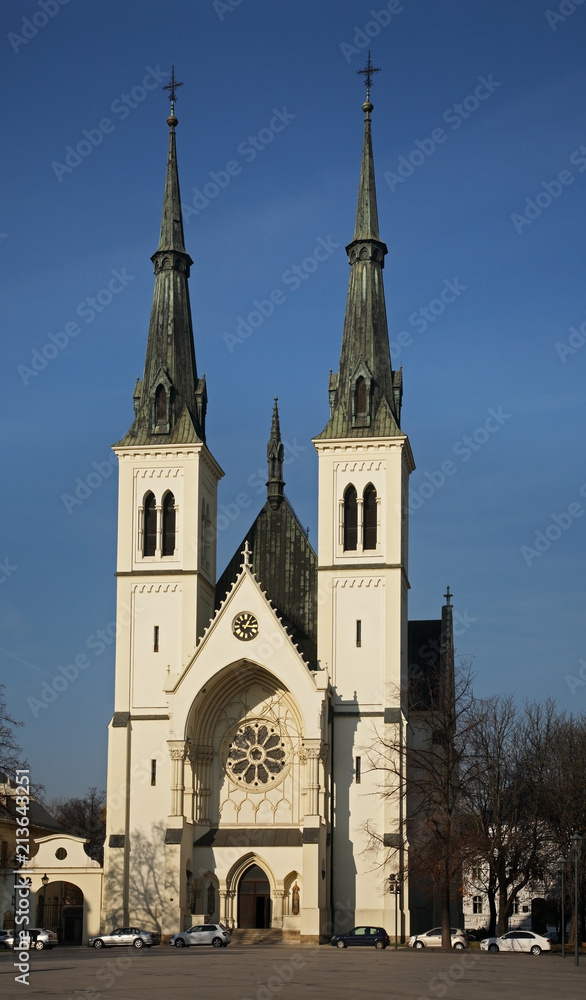 Church of Immaculate Conception of Virgin Mary in Ostrava. Czech Republic