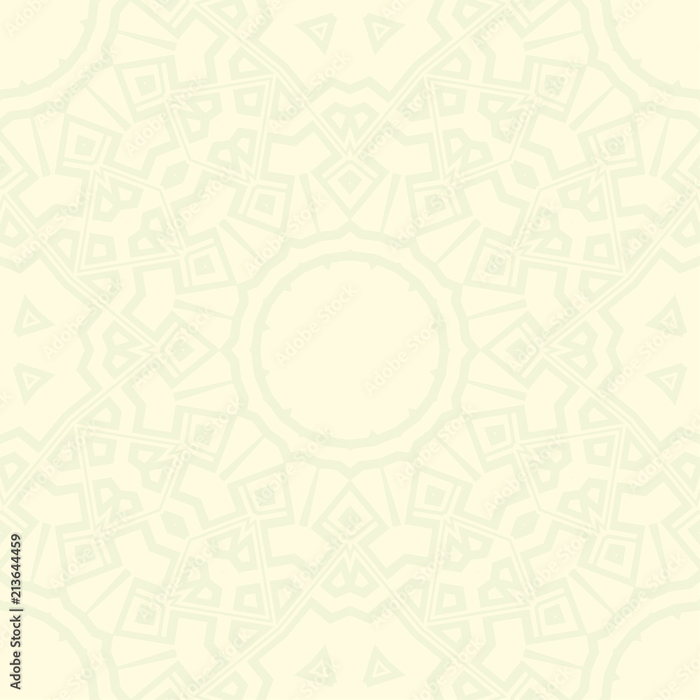 Unique, abstract geometric pattern. Seamless vector illustration. For design, wallpaper, happy background