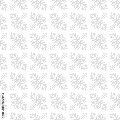 Orient classic diagonal light silver pattern. Seamless abstract background with repeating elements. Orient background