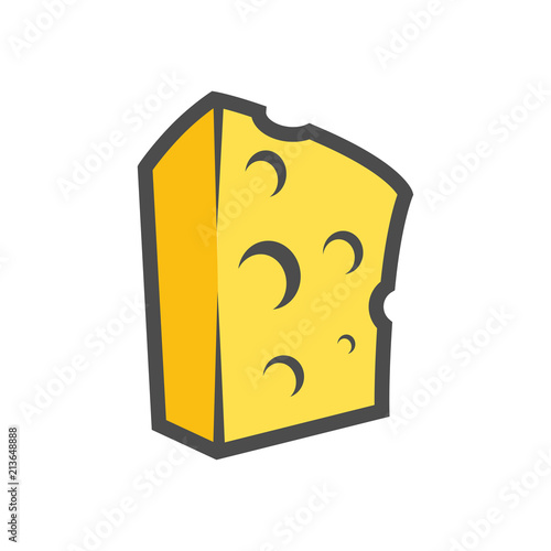 Block of Cheese, Vector Cli...