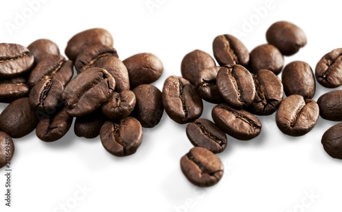 Brown Coffee Cup Beans collage