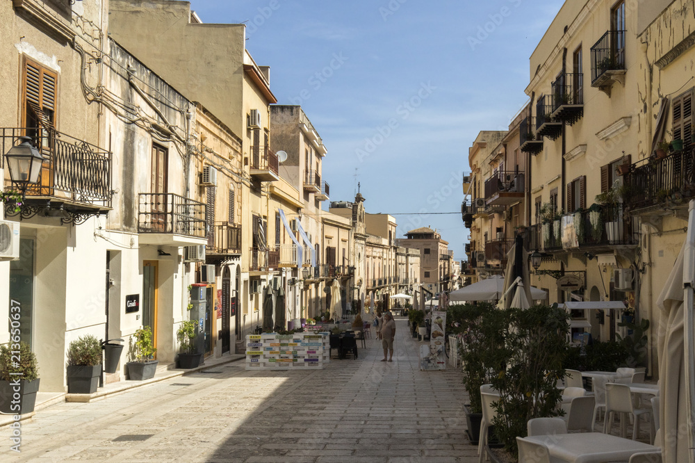 traditional mediterranean town