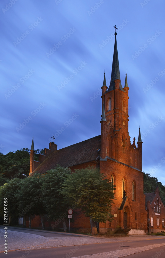 Church of St. Wojciech in Frombork. Poland