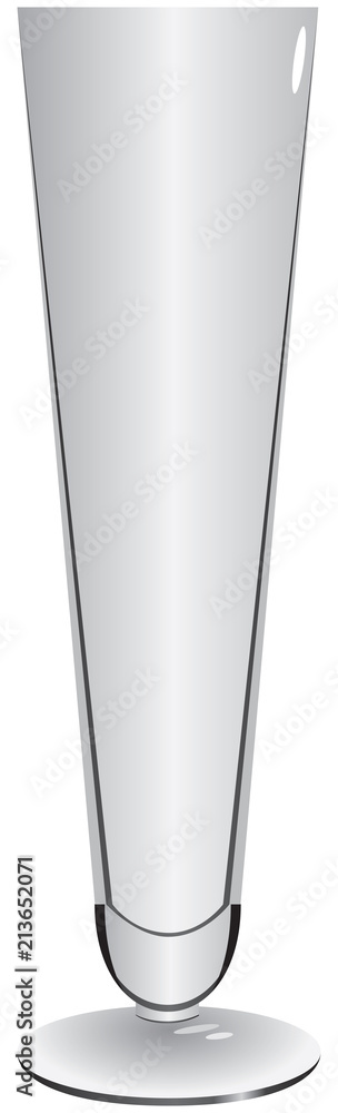 Narrow beer glass Narrow beer glass