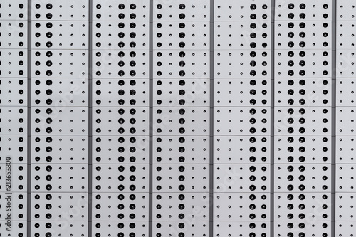 dots on a metal surface pattern texture.