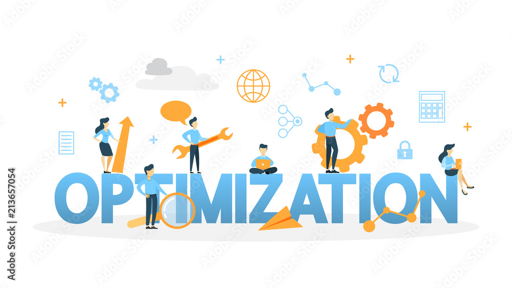 Search engine optimization concept Search engine optimization concept